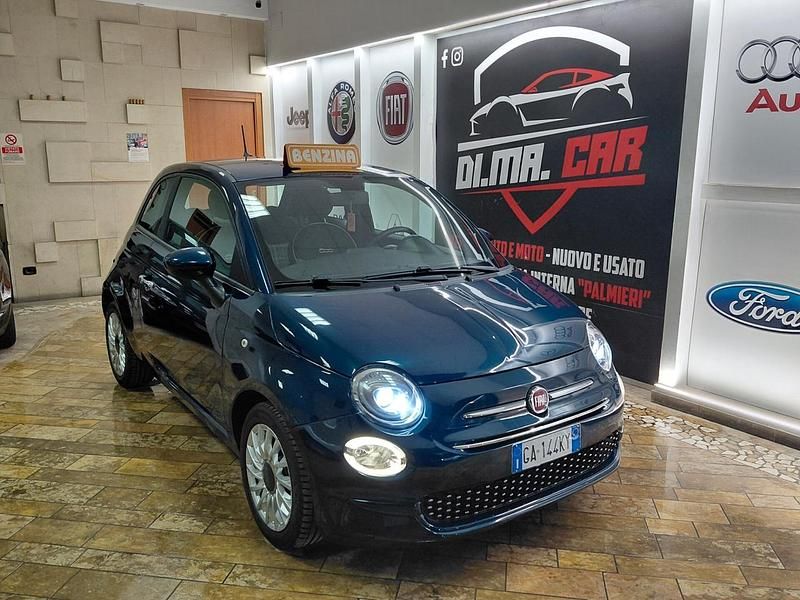 Usata Fiat 500 Lounge 69 CV (50 kW) 2020 Blu Berlina