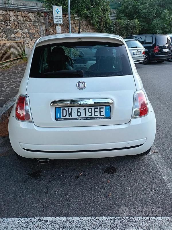 Bianco Usata 2009 Fiat 500 | 3000 € (Buon prezzo) - Immagine 1/4
