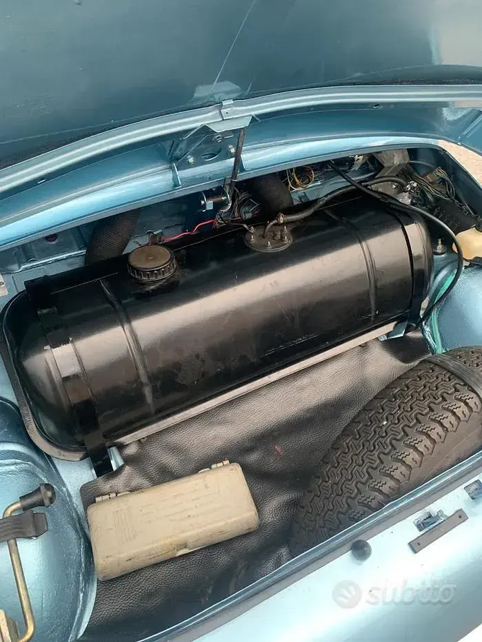 Usata Fiat 500 1960 Bluazzurro Utilitaria