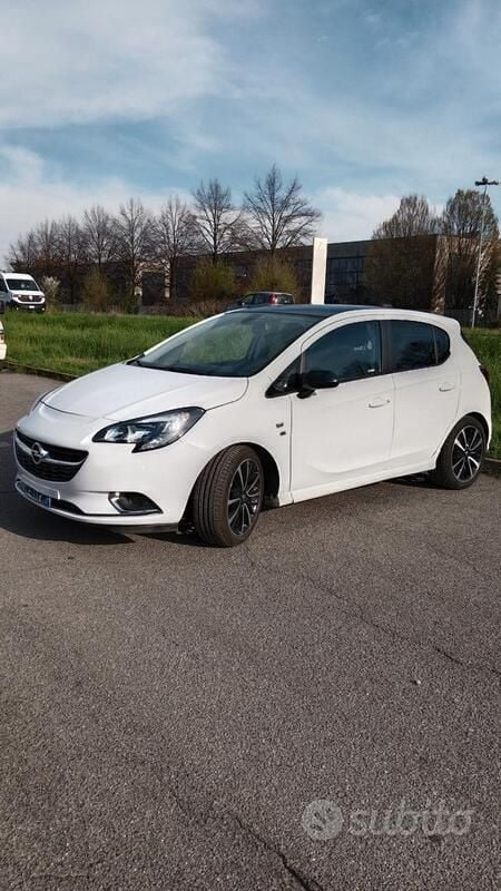 Usata Opel Corsa 95 CV (69 kW) 2017 Bianco Berlina