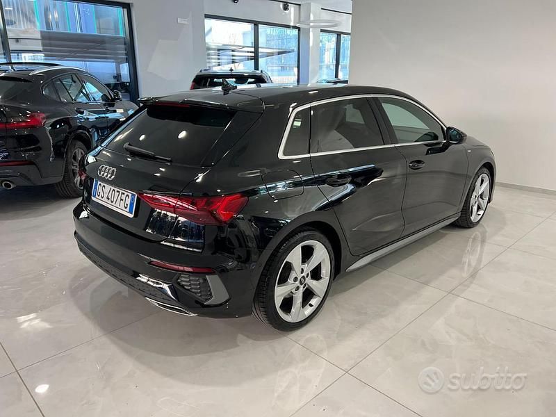 Usata Audi A3 Ambiente 150 CV (110 kW) 2024 Nero Berlina