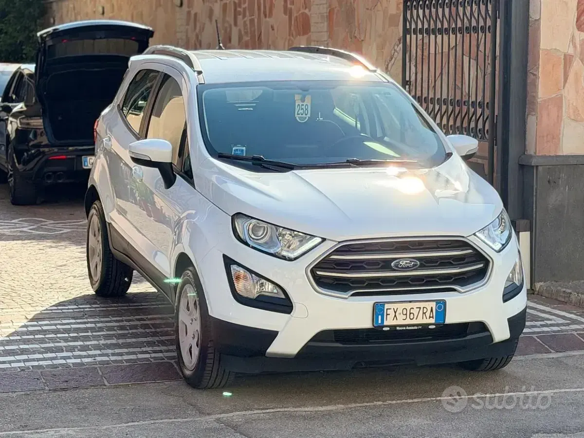 Usata Ford Ecosport Titanium 99 CV (72 kW) 2019 Bianco SUV