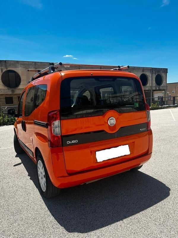 Käytetty Fiat Qubo Active 77 HP (56 kW) 2010 Oranssi Tila-auto