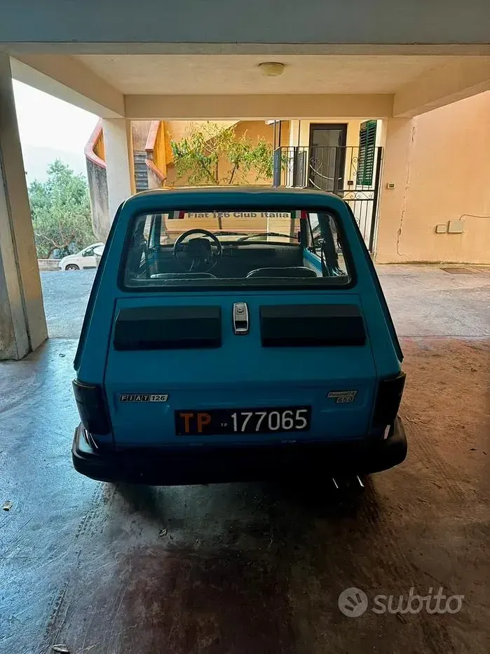 Usata Fiat 126 1970 Blu