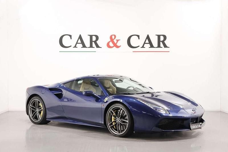 Usata Ferrari 488 670 CV (492 kW) 2018 Blu tour de france Coupé