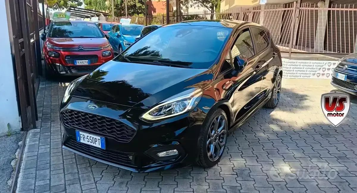 Gebraucht Ford Fiesta ST-Line 86 PS (63 kW) 2018 Schwarz Kleinwagen