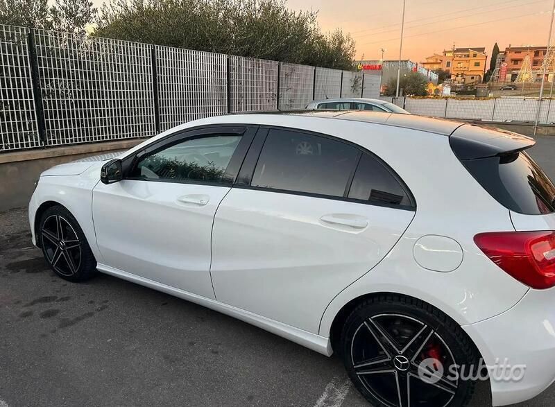 Usata Mercedes A180 109 CV (80 kW) 2013 Bianco Berlina