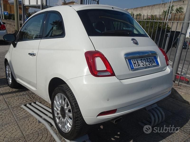 Usata Fiat 500 Lounge 69 CV (50 kW) 2019 Bianco Berlina
