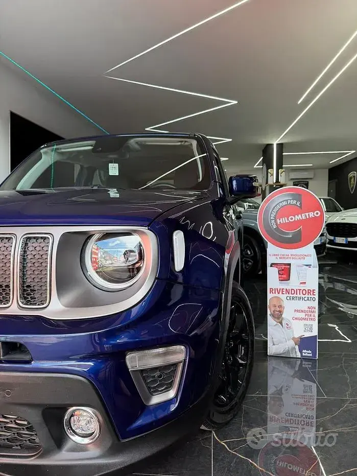 Usata Jeep Renegade Limited 120 CV (88 kW) 2020 Blu SUV