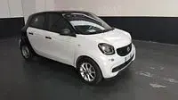 Usata Smart ForFour Electric Drive 60 kW (82 CV) 2019 Bianco / tetto nero Utilitaria
