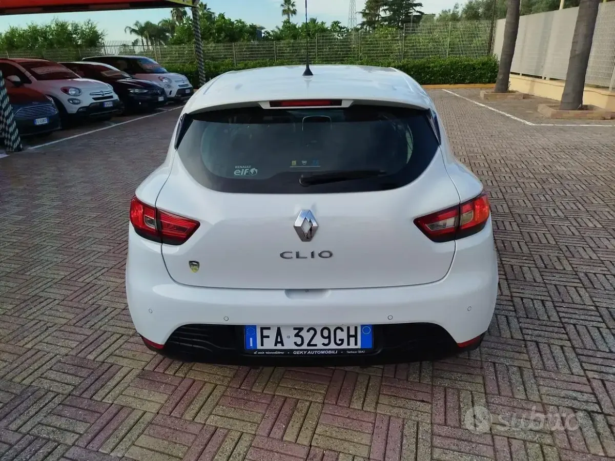Usata Renault Clio IV 72 CV (52 kW) 2015 Bianco Berlina