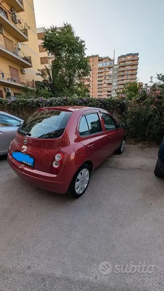 Usata Nissan Micra 80 CV (58 kW) 2007 Rosso Berlina