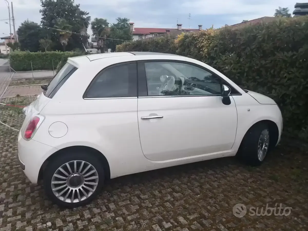 Usata Fiat 500 Sport 100 CV (73 kW) 2008 Bianco Berlina