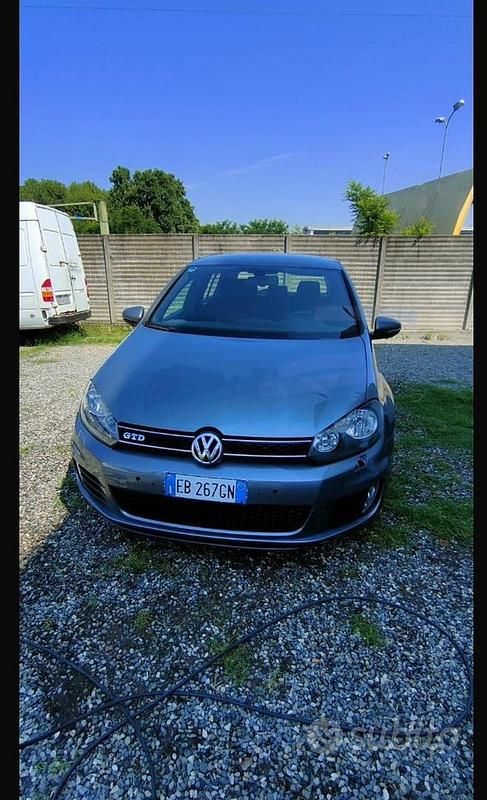 Usata VW Golf VII GTD 170 CV (125 kW) 2012 Grigio Berlina