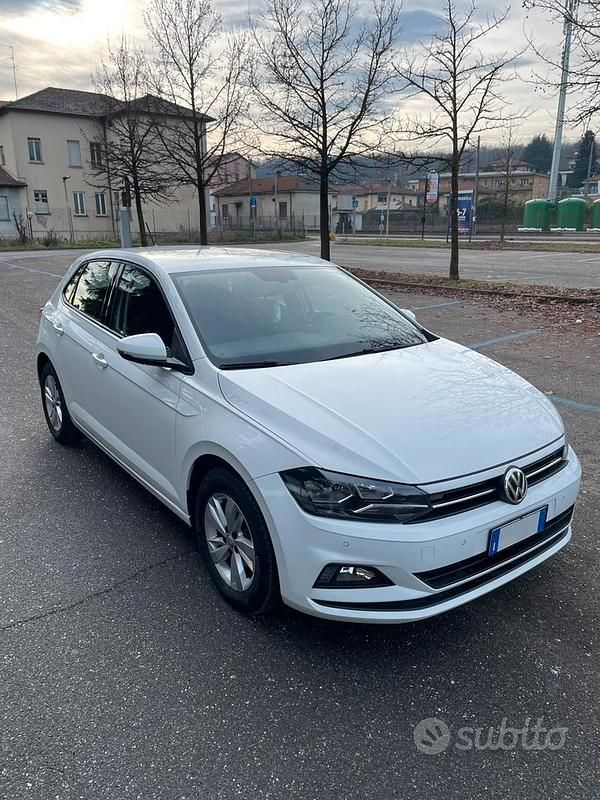Usata VW Polo Comfortline 80 CV (58 kW) 2019 Bianco Berlina