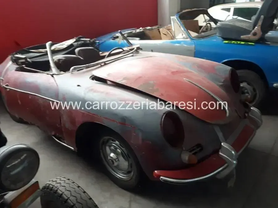Usata Porsche 356 B 60 CV (44 kW) 1959 Rosso Cabrio