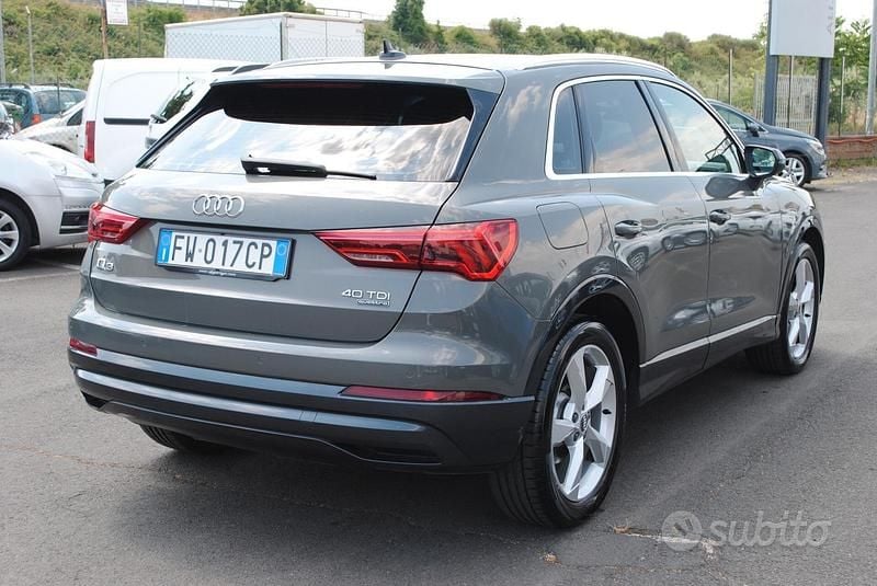 Usata Audi Q3 S-Line 190 CV (139 kW) 2019 Grigio SUV