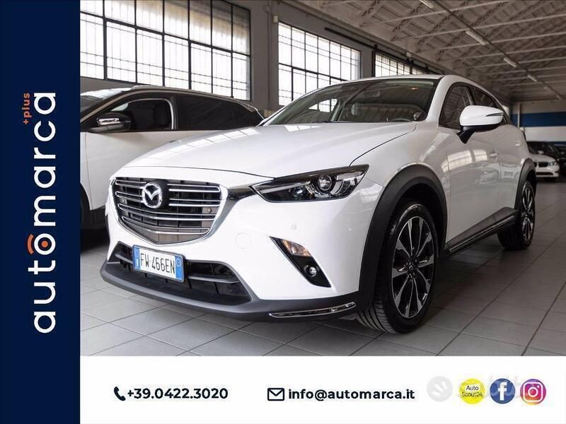 Usata Mazda CX-3 Exceed 121 CV (88 kW) 2019 Bianco SUV