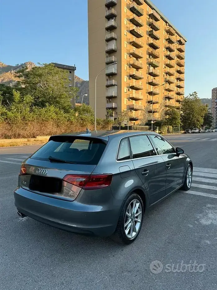 Usata Audi A3 150 CV (110 kW) 2014 Grigio Berlina