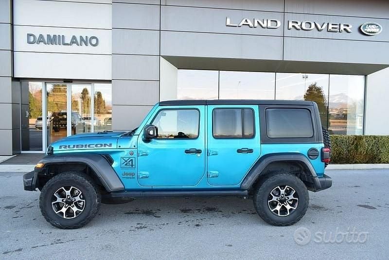 Używany Jeep Wrangler Unlimited Rubicon 200 KM (147 kW) 2020 Niebieski SUV