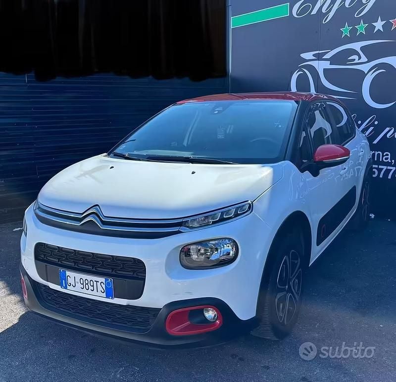 Usata Citroën C3 Shine 101 CV (74 kW) 2020 Bianco Utilitaria