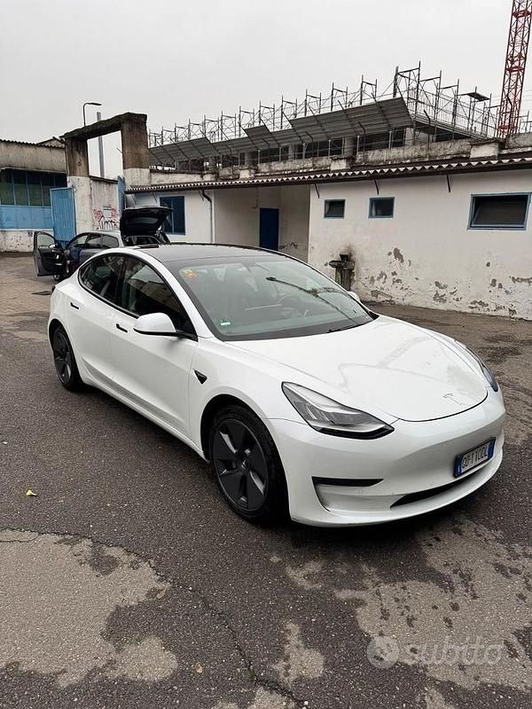 Usata Tesla Model 3 366 kW (498 CV) 2020 Bianco Berlina