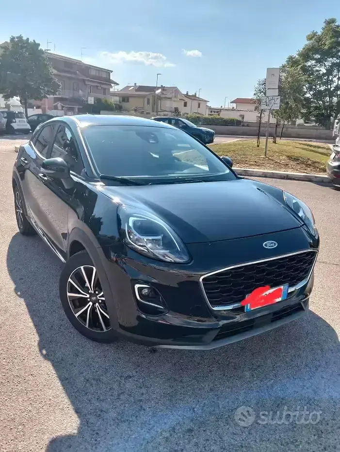Usata Ford Puma 125 CV (91 kW) 2022 Nero SUV