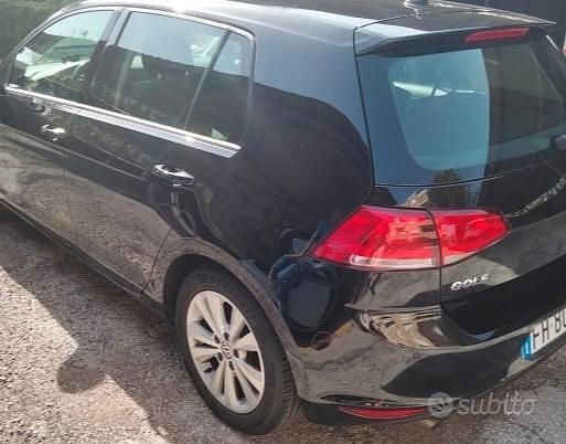 Usata VW Golf VII 110 CV (80 kW) 2017 Nero Berlina