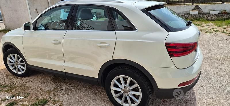 Usata Audi Q3 Advanced Plus 177 CV (130 kW) 2012 Bianco SUV