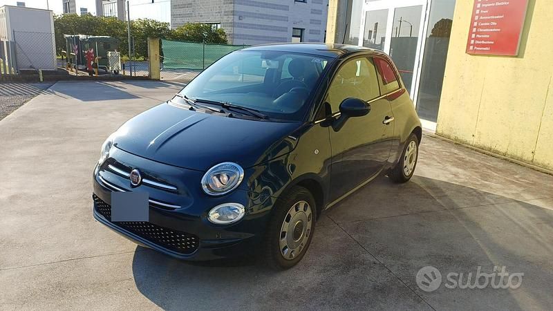 Usata Fiat 500 Lounge 69 CV (50 kW) 2018 Verde Berlina