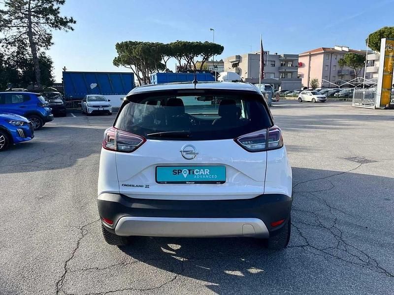 Usata Opel Crossland X Design Edition 82 CV (60 kW) 2019 Bianco SUV