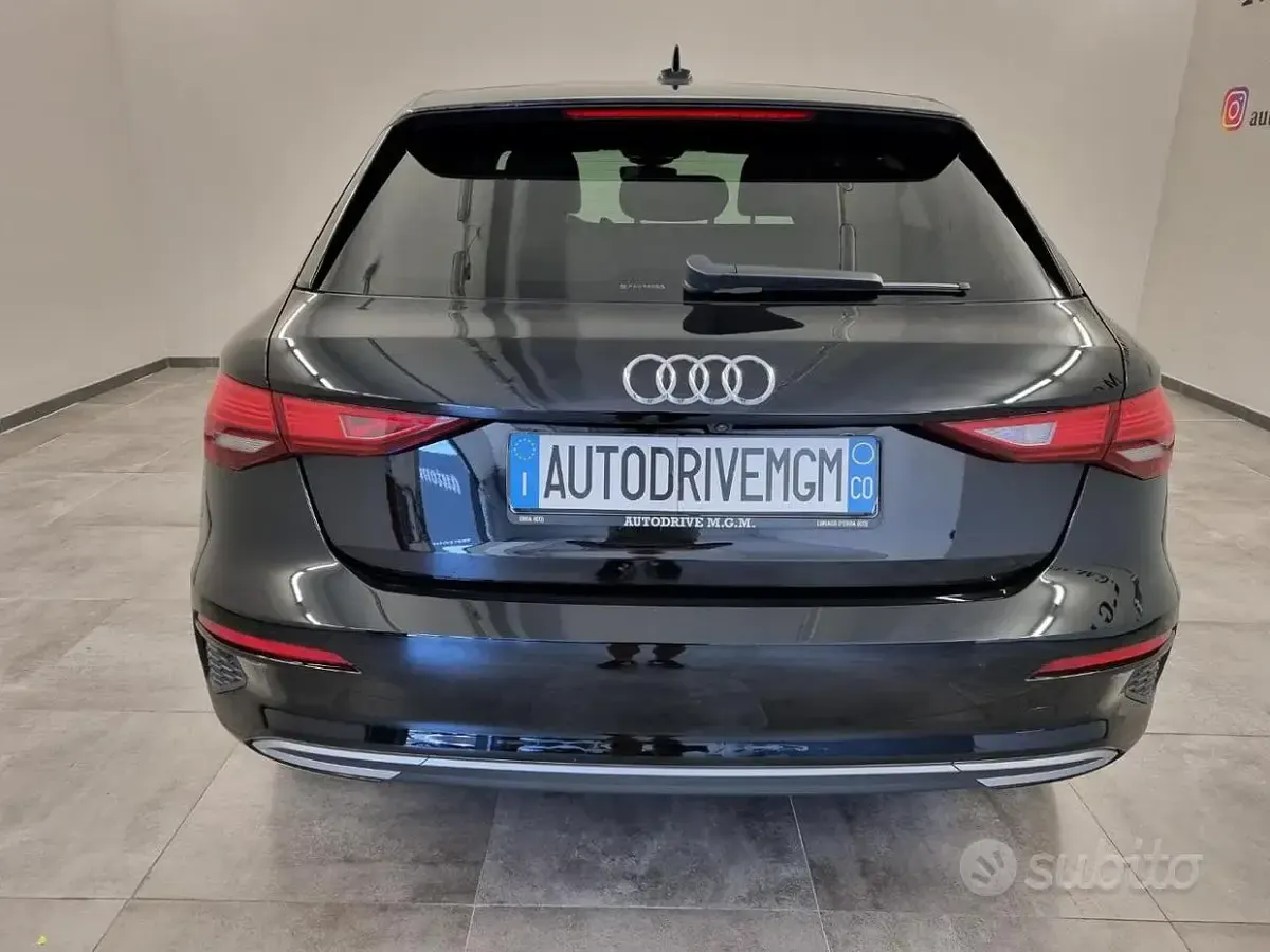 Usata Audi A3 Advanced 150 CV (110 kW) 2022 Nero Berlina
