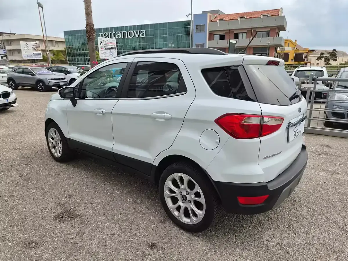 Usata Ford Ecosport Titanium 125 CV (91 kW) 2022 Bianco SUV