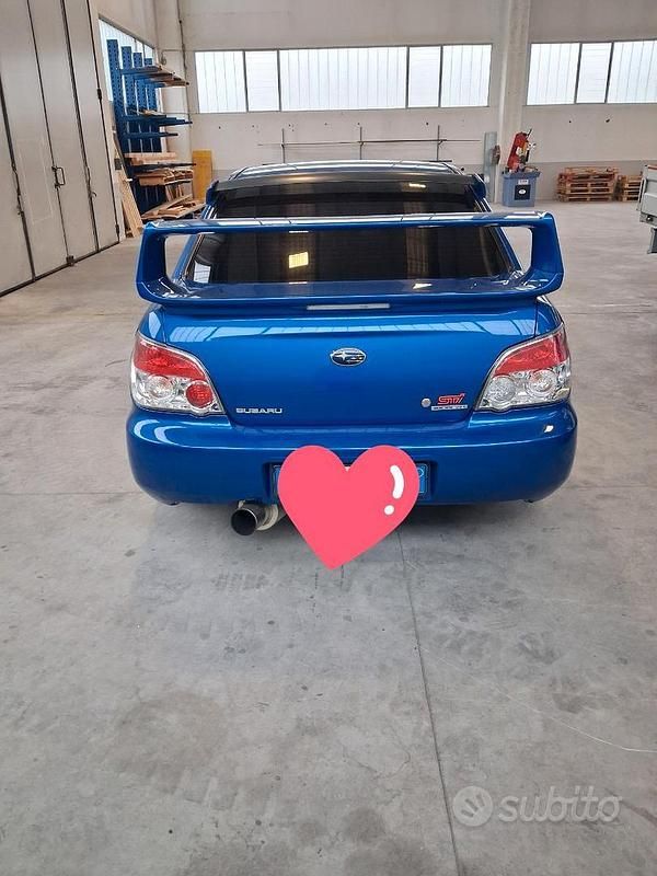 Usado Subaru Impreza 280 CV (205 kW) 2007 Azul Berlina
