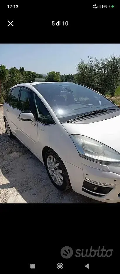 Usata Citroën C4 115 CV (84 kW) 2013 Bianco Monovolume