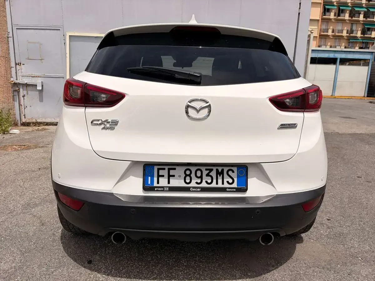 Usata Mazda CX-3 Exceed 105 CV (77 kW) 2016 Bianco SUV