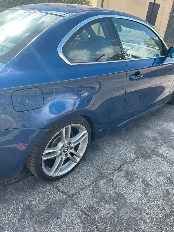 Usata BMW 123 Coupé 204 CV (150 kW) 2008 Blu Coupé