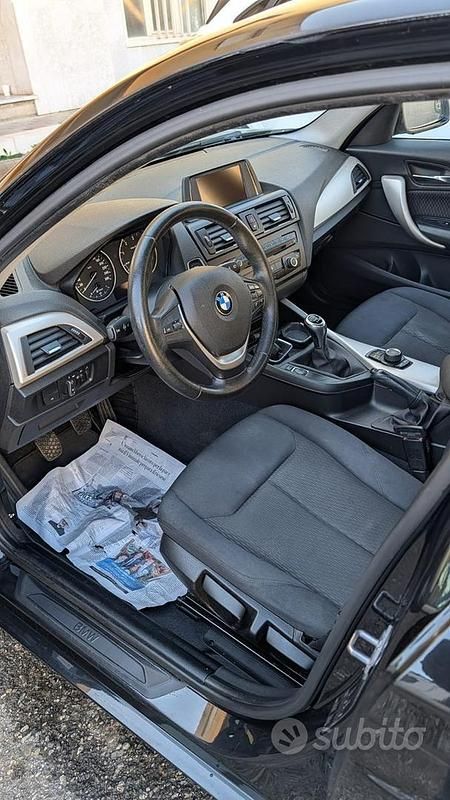 Usata BMW 114 2014 Nero Utilitaria
