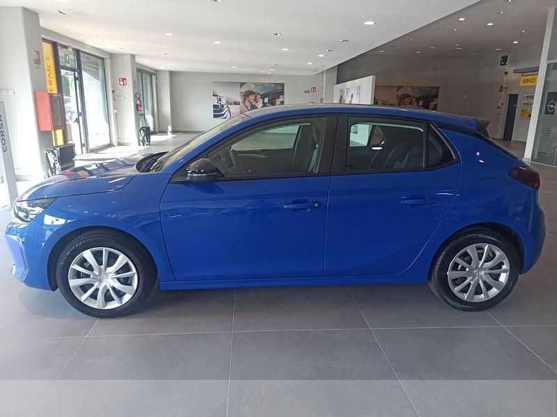 Nuova Opel Corsa Edition 100 CV (73 kW) 2025 Blu/azzurrointerni in tessuto malva black Berlina