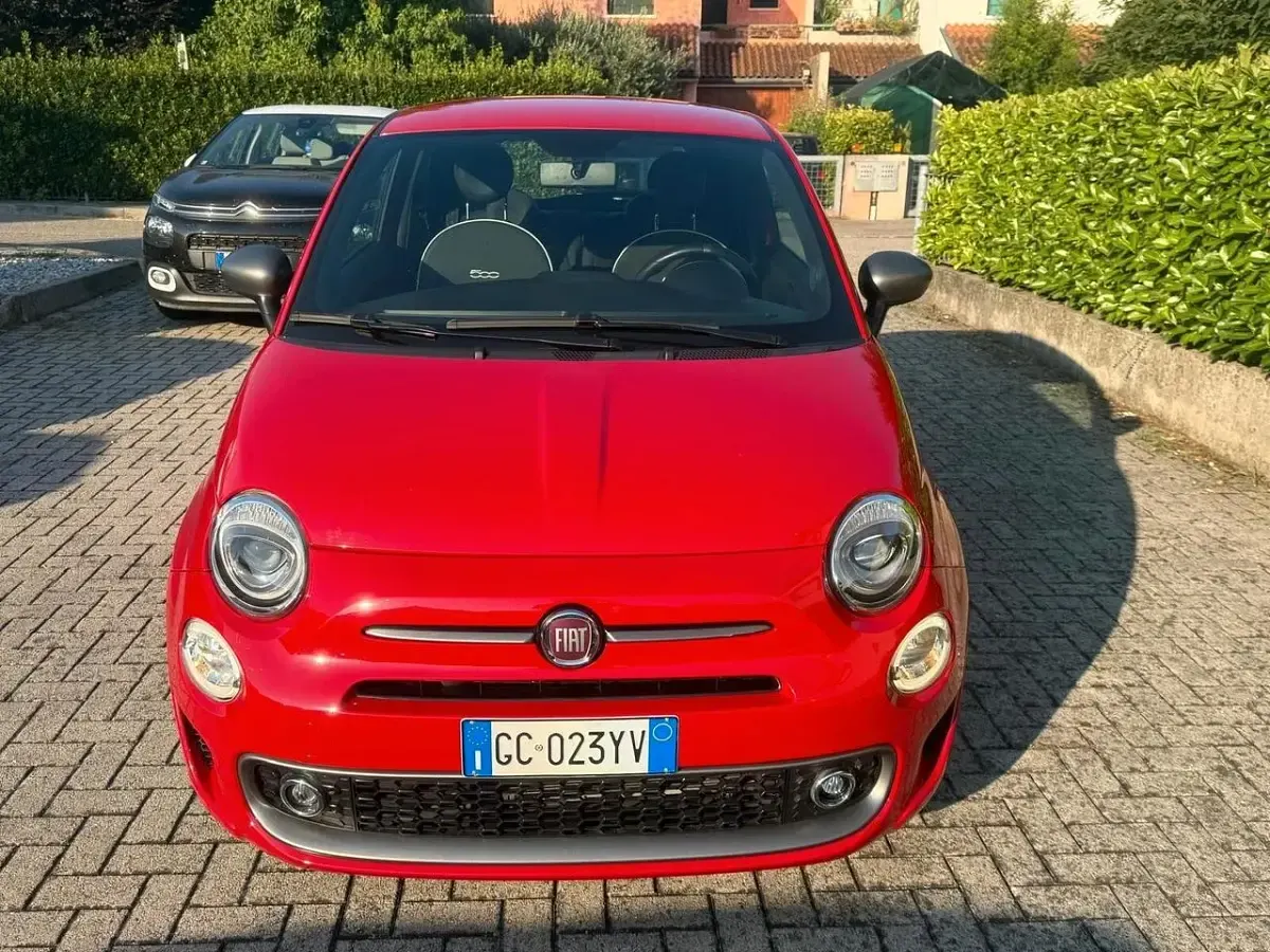 Usata Fiat 500 Sport 69 CV (50 kW) 2020 Rosso Utilitaria