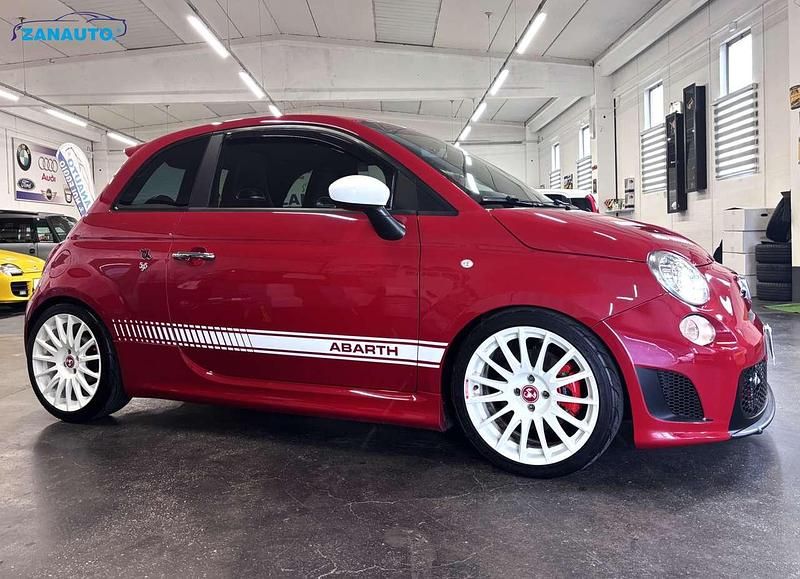 Usata Abarth 595 140 CV (102 kW) 2016 Rosso sfrontato Coupé