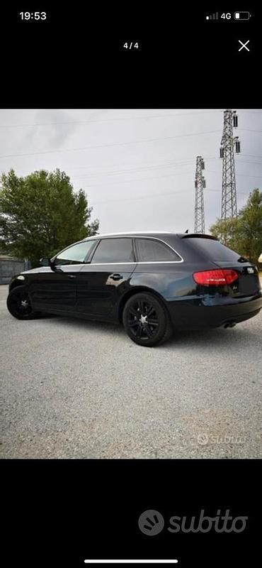 Usata Audi A4 143 CV (105 kW) 2010 Nero Station wagon