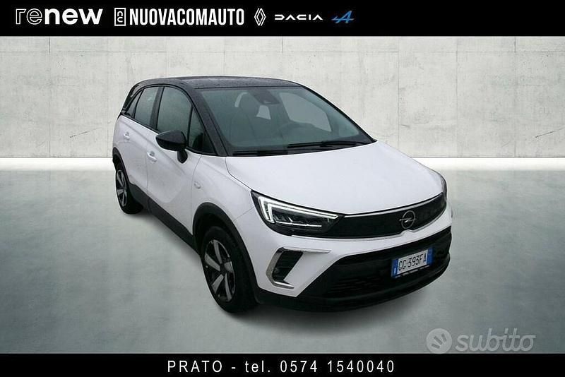 Usata Opel Crossland X Edition 110 CV (80 kW) 2021 Bianco SUV