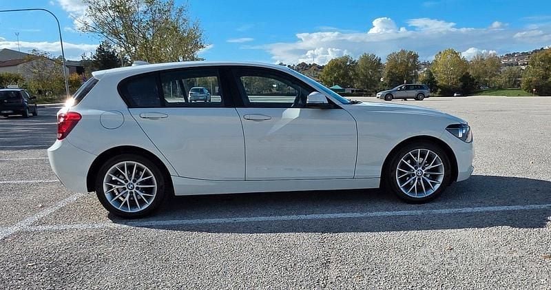 Usata BMW 120 184 CV (135 kW) 2013 Bianco Utilitaria
