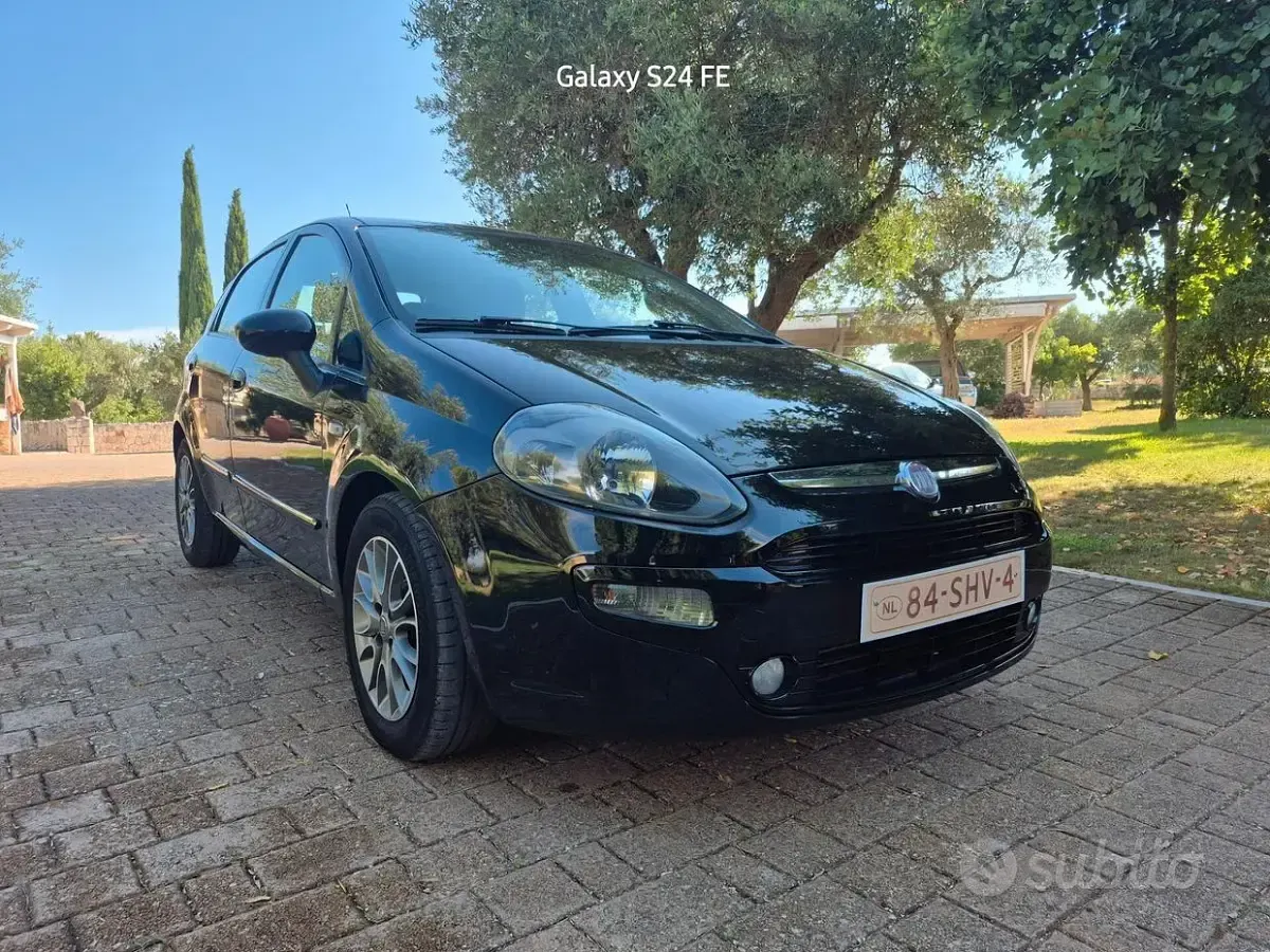 Usata Fiat Punto Evo S 75 CV (55 kW) 2011 Nero Utilitaria