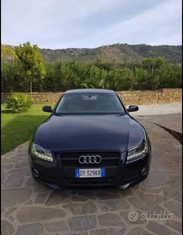 Usata Audi A5 Sport 2009 Blu Berlina