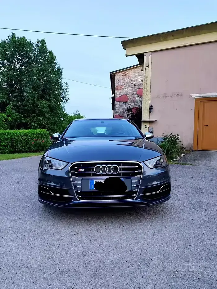 Usata Audi S3 300 CV (220 kW) 2014 Grigio Berlina