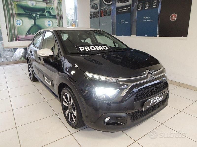 Nero/bianco Usata 2021 Citroën C3 PureTech Due volumi | 12.900 € (Cara) - Immagine 1/4