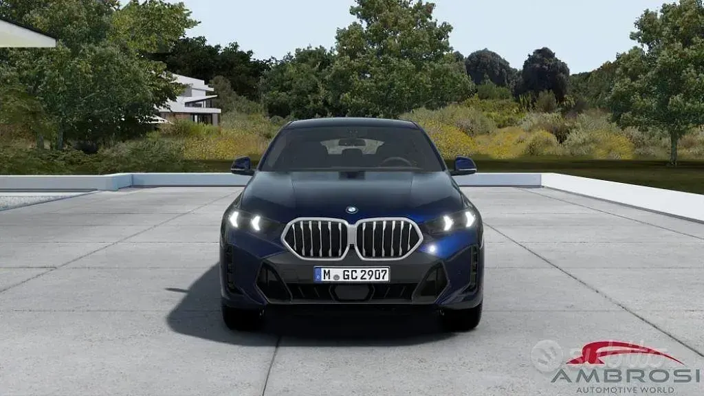Nuova BMW X6 M Sport 340 CV (250 kW) 2025 Blu SUV