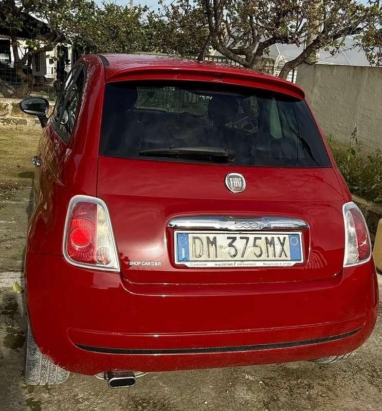 Usata Fiat 500 Lounge 101 CV (74 kW) 2007 Rosso Utilitaria